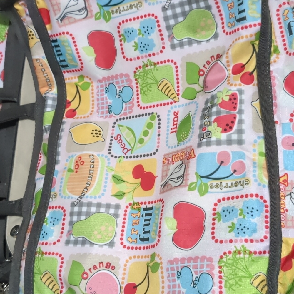 Worn Lesportsac diaper bag - Picture 12 of 12